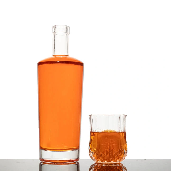 Super Flint 700ml 750ml 1000ml Vodka Gin Rum Whisky Brandy Oxygen Glass Liqur Bottle