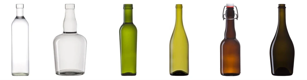 Transparent Bottle/ Vodka Bottle/ Wine Bottle/Crystal Glass Bottle/Tequila Bottle