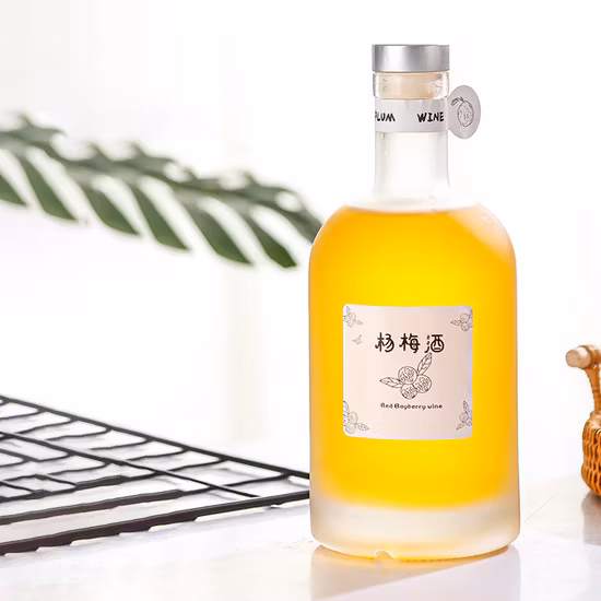 High Quality 187ml 375ml 750ml 1000ml Glass Wine Bottle for Bar and Home